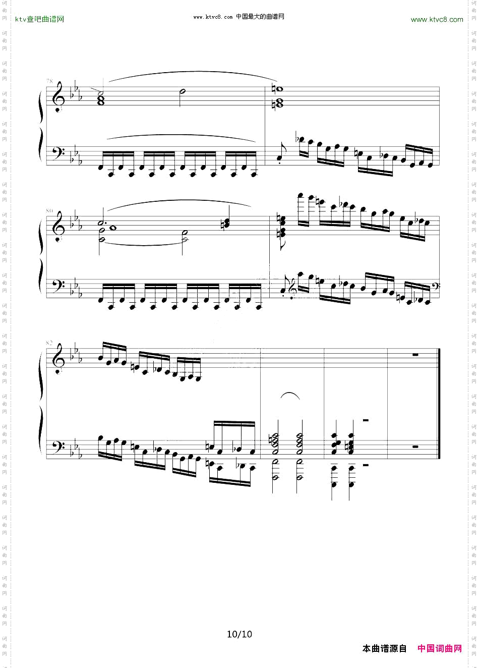 革命练习曲Chopin.肖邦练习曲Op.10No.12