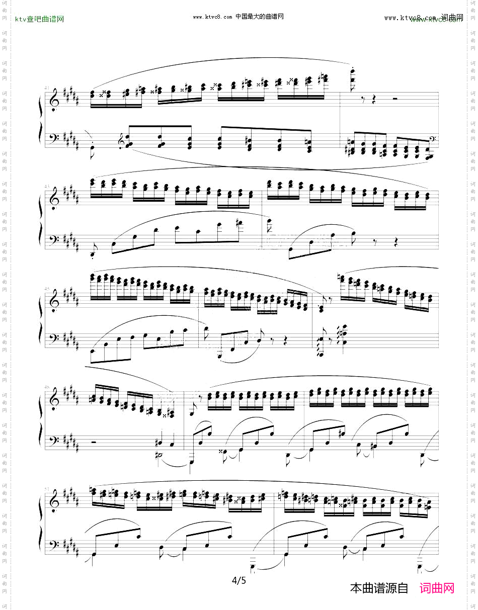 练习曲Op.25No.6肖邦