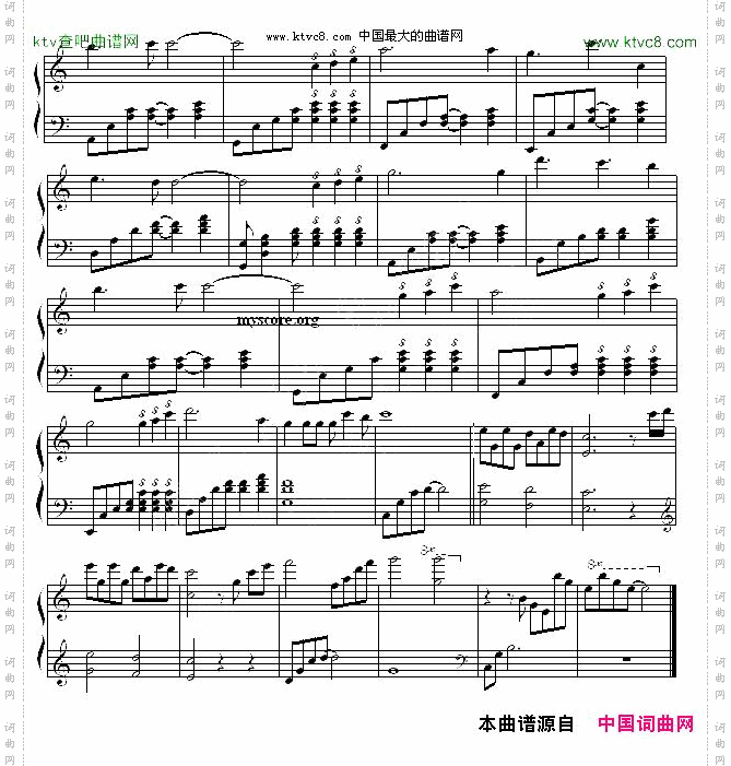 全新的你圣歌钢琴小曲