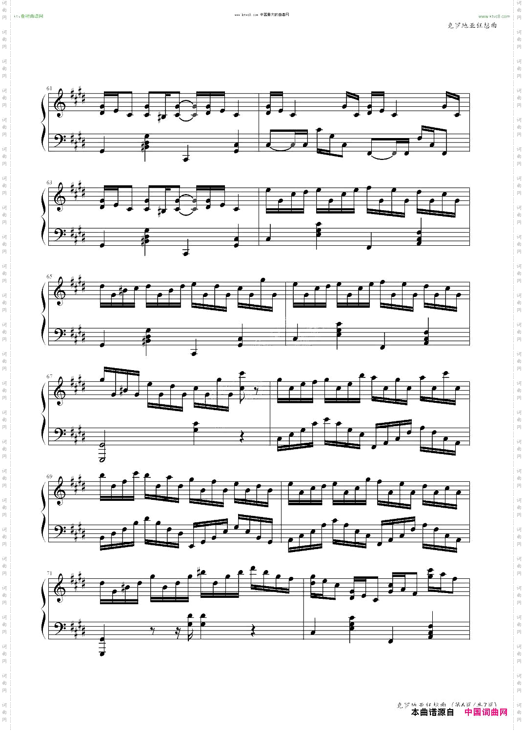 克罗地亚狂想曲