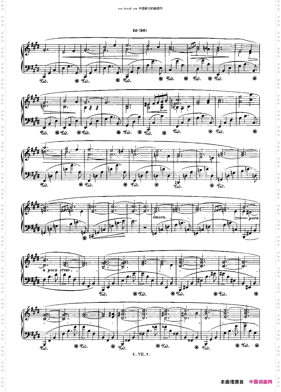 肖邦钢琴谐谑曲ChopinScherzoNo.4E大调，Op.54