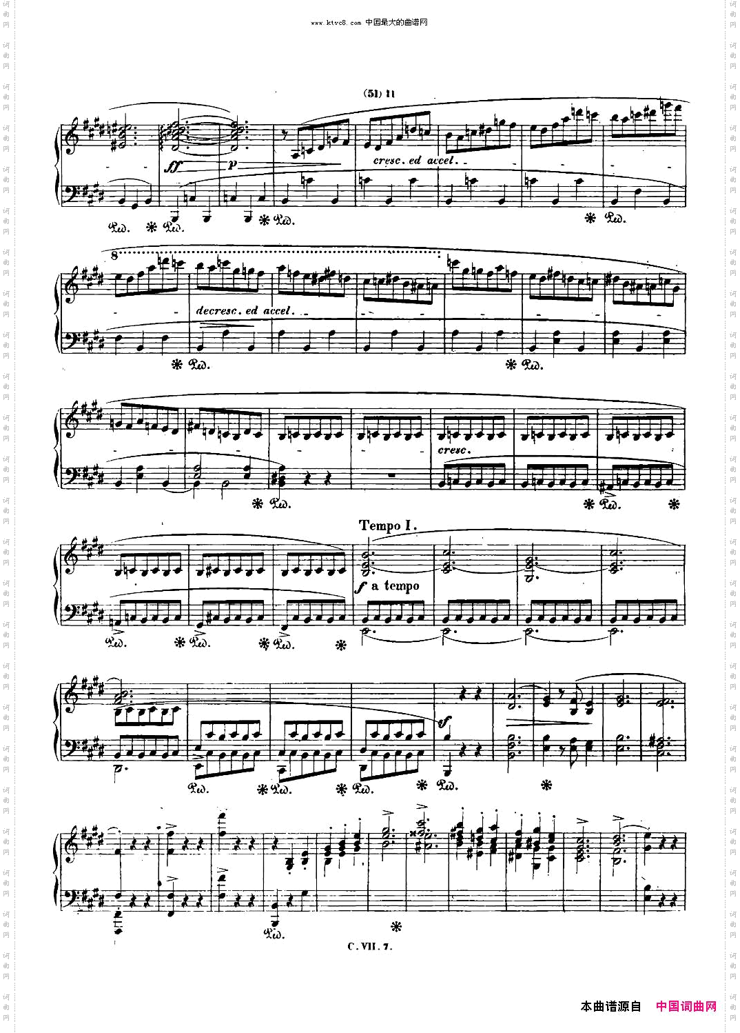 肖邦钢琴谐谑曲ChopinScherzoNo.4E大调，Op.54