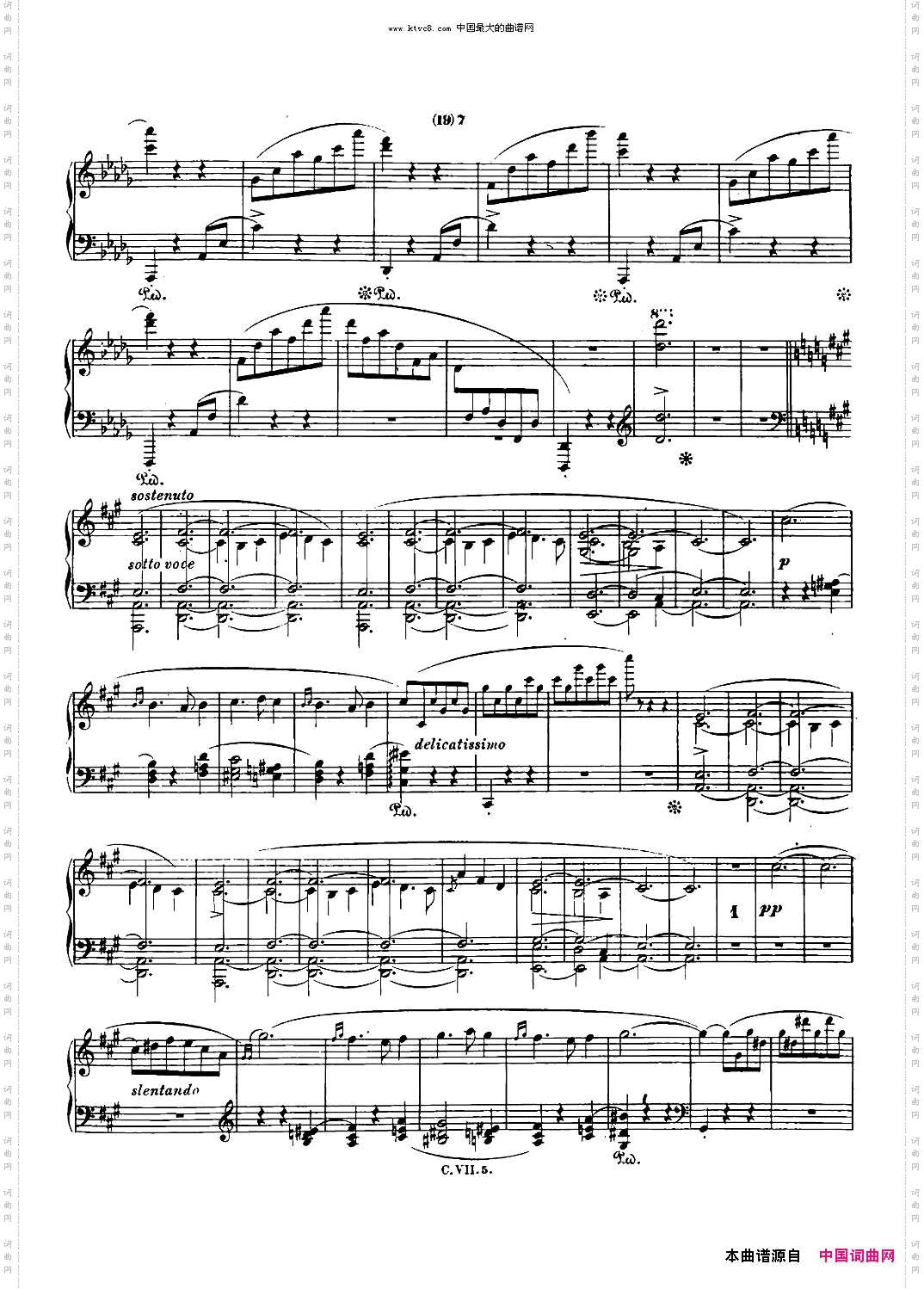 肖邦钢琴谐谑曲ChopinScherzoNo.2降b小调，Op.31