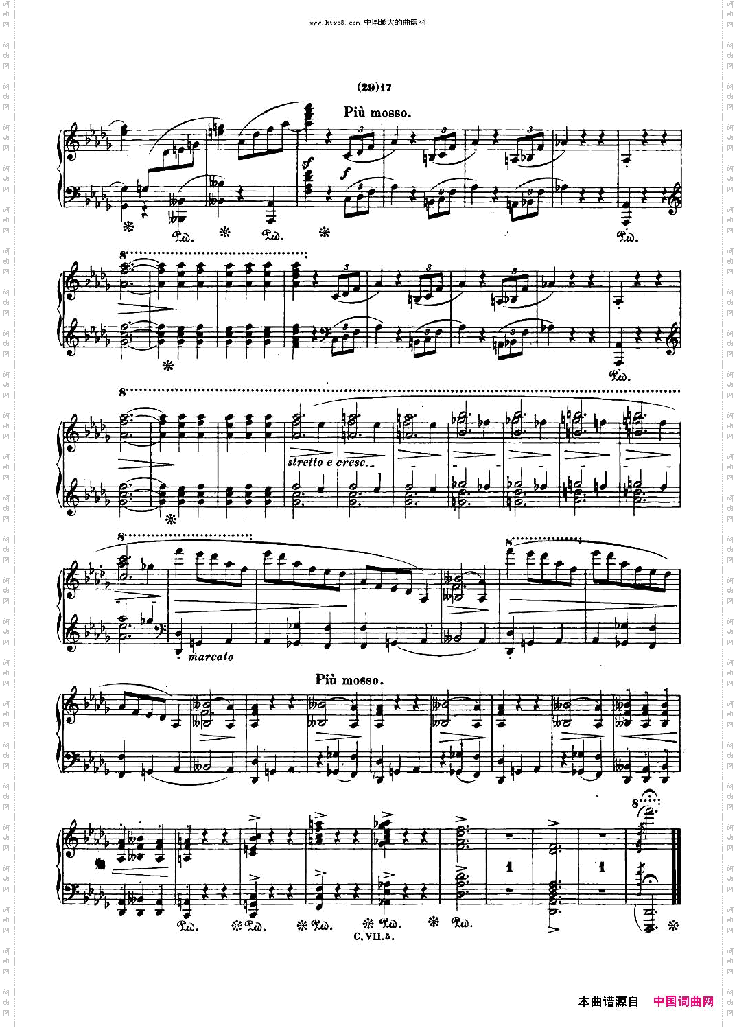 肖邦钢琴谐谑曲ChopinScherzoNo.2降b小调，Op.31