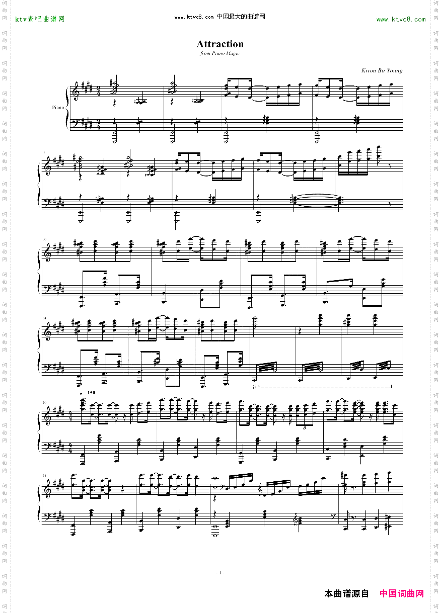 匈狂2-canttakemyeyesoffyou-Attraction