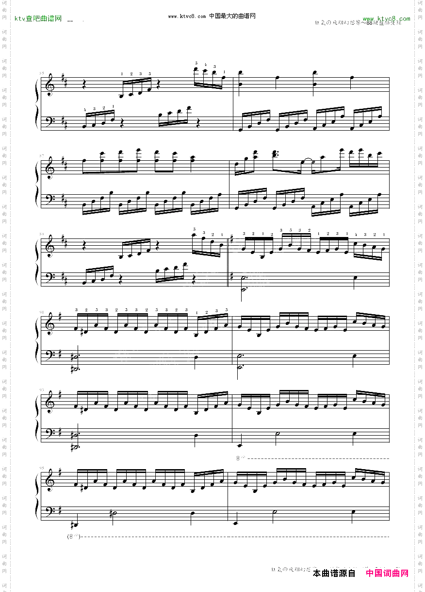 狂気の飛翔幻想響~88鍵盤酷使録