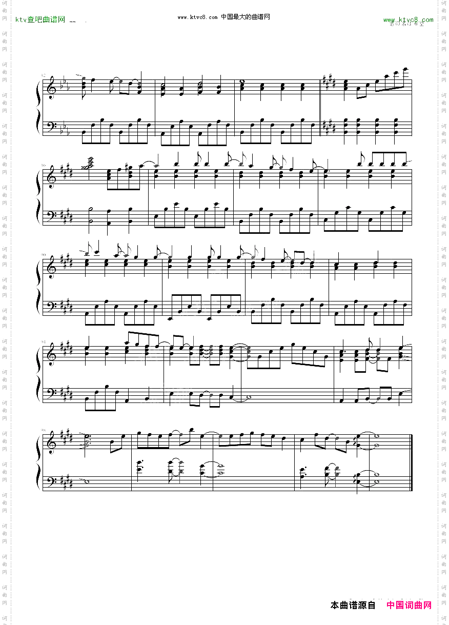 君の名は希望AKB红白歌战版钢琴独奏