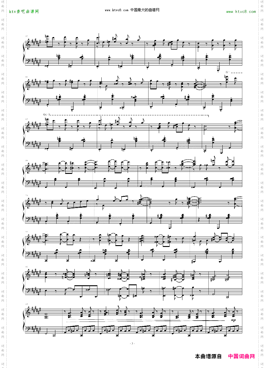 爵士肖邦练习曲-蝴蝶Op.25No.9