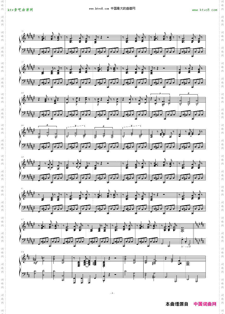 爵士肖邦练习曲-蝴蝶Op.25No.9