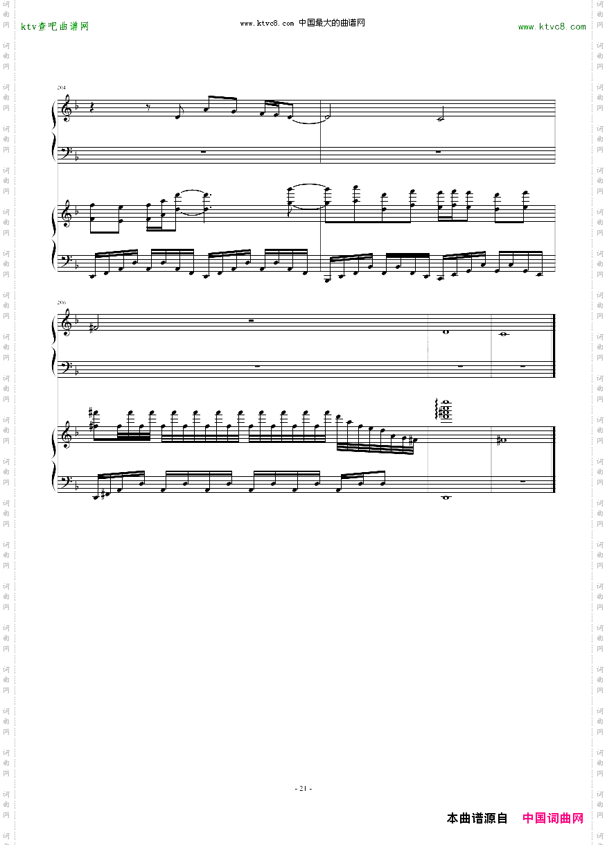東方連奏曲IIPianoforte第一部分