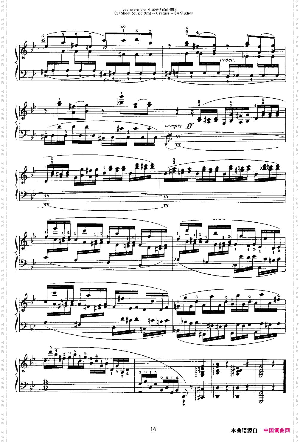 Cramer-84exercices6—10克拉莫84首钢琴练习曲
