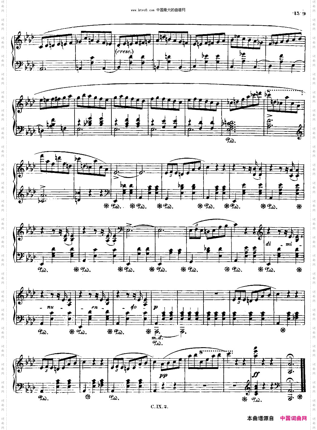 ValsebrillanteOp34No1降A大调华丽圆舞曲Op.34-1
