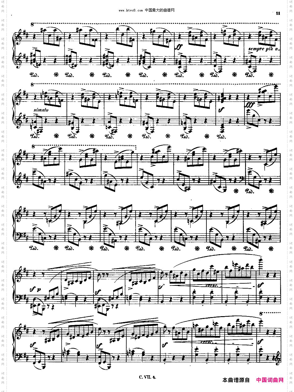 b小调钢琴谐谑曲Op.20第一号