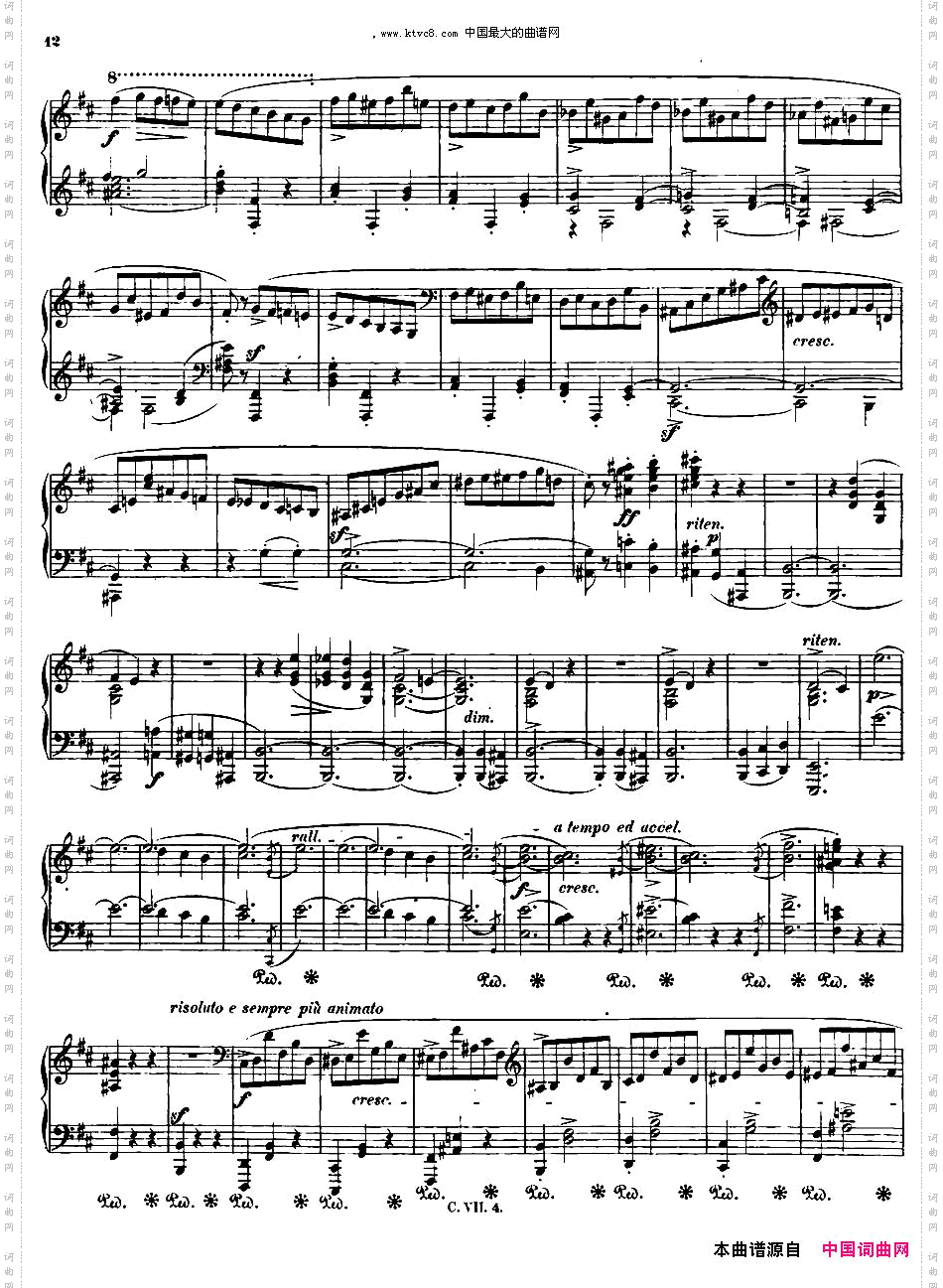 b小调钢琴谐谑曲Op.20第一号