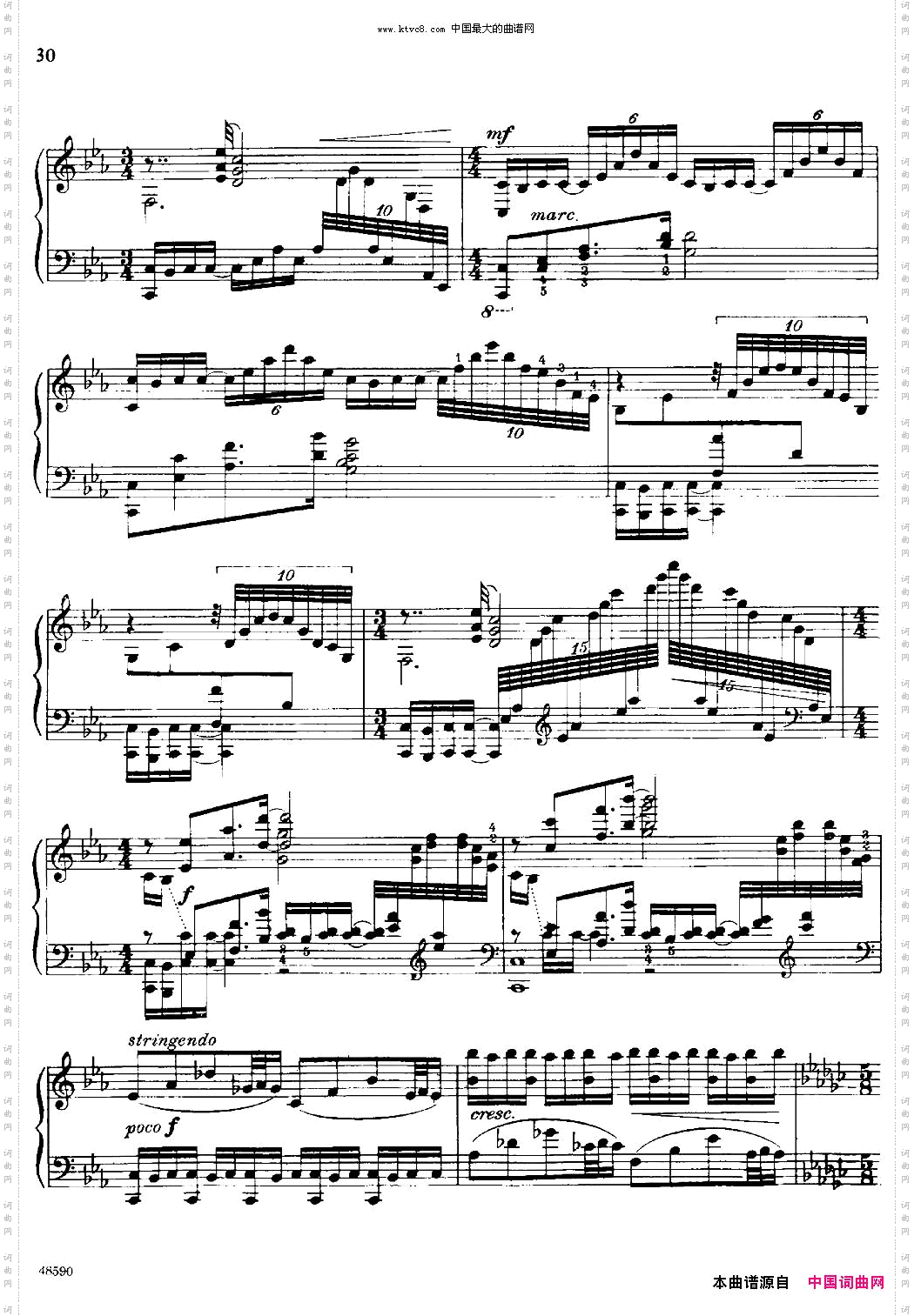 塞缪尔·巴伯-降e小调钢琴奏鸣曲op.26v.1