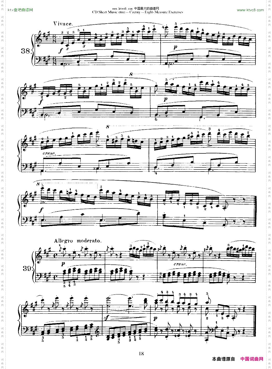 160Eight-MeasureExercises.Op.821车尔尼160首钢琴八小节练习曲36——53
