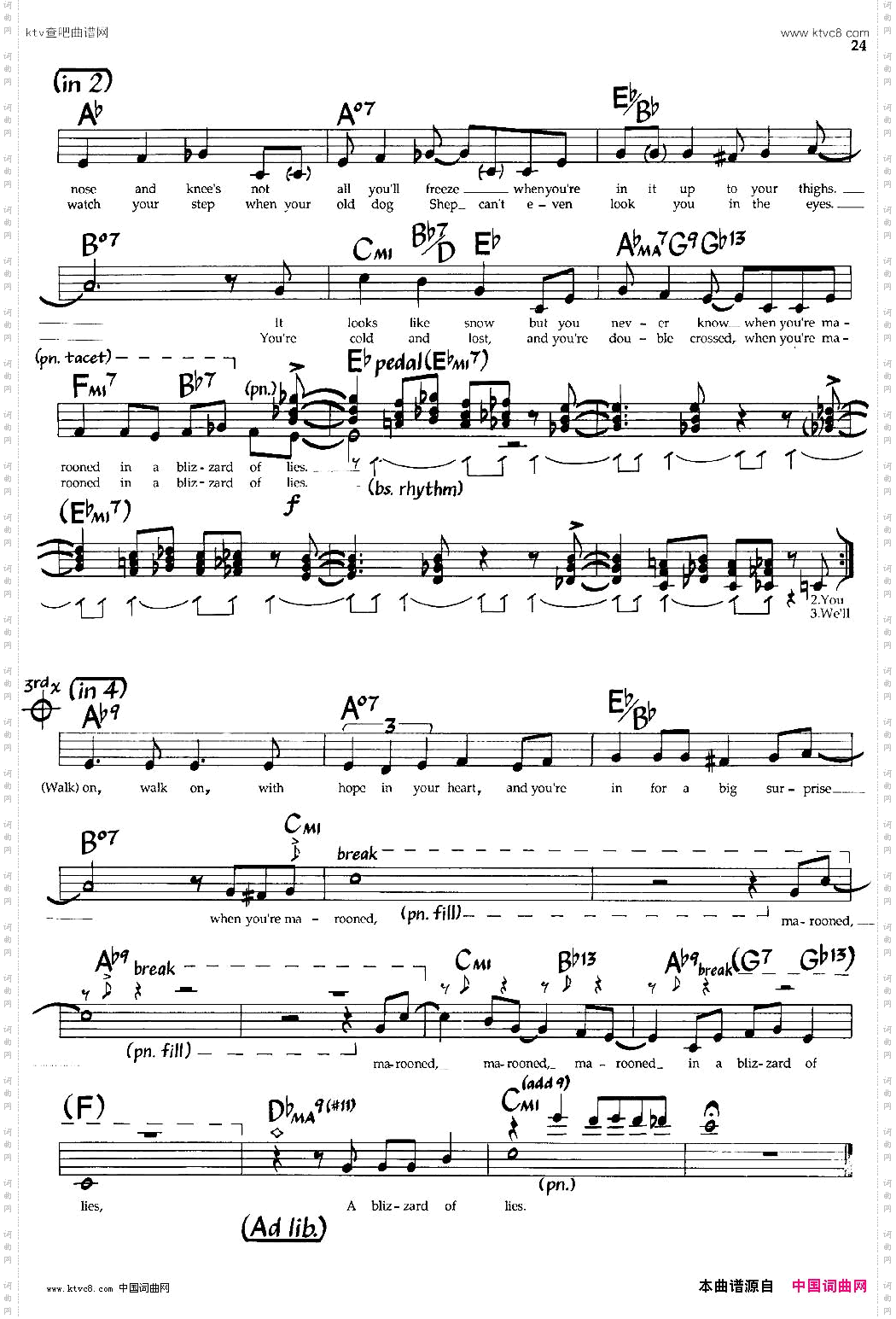 BlizzardofLies爵士钢琴曲