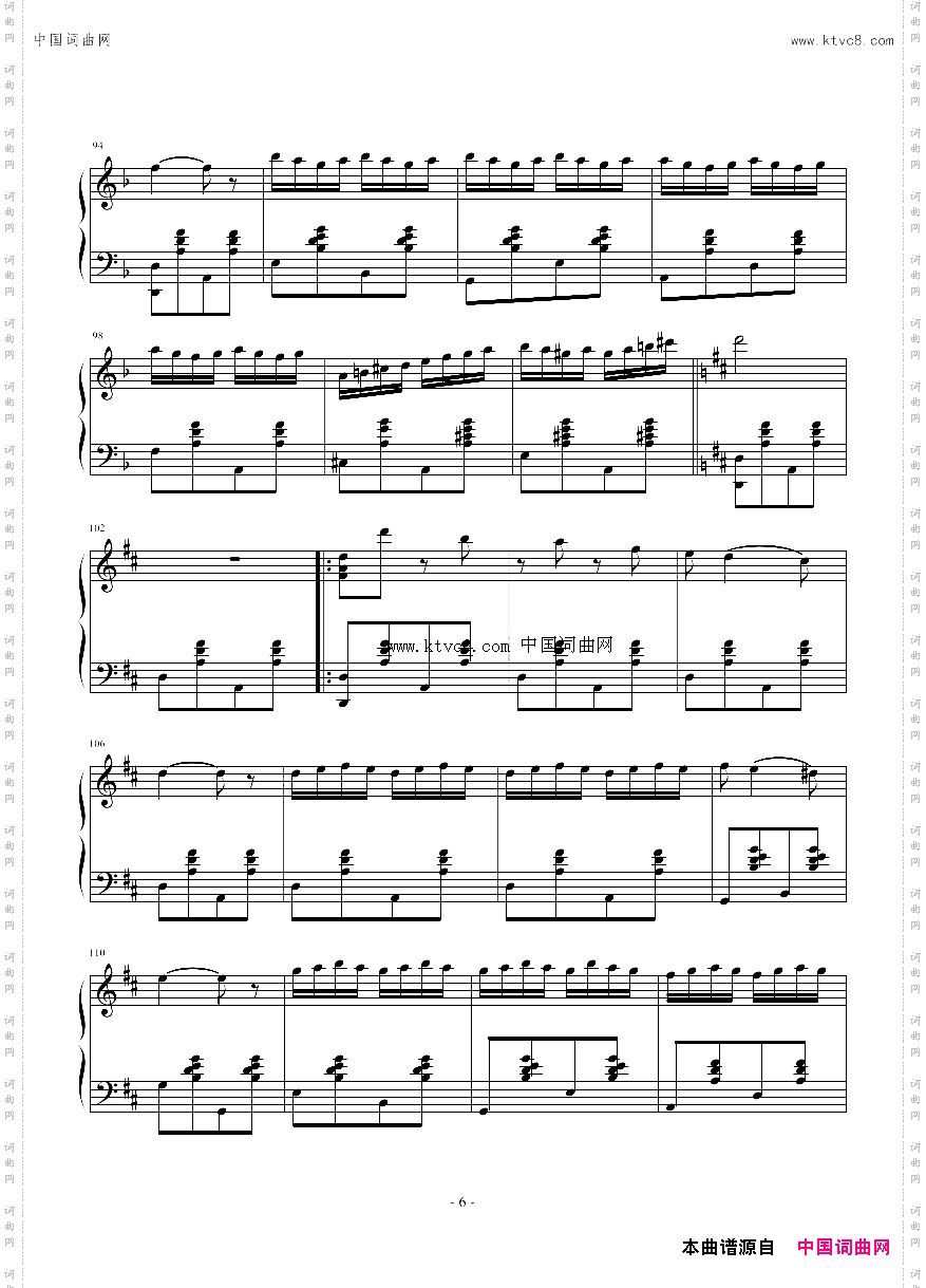 查尔达什舞曲钢琴版