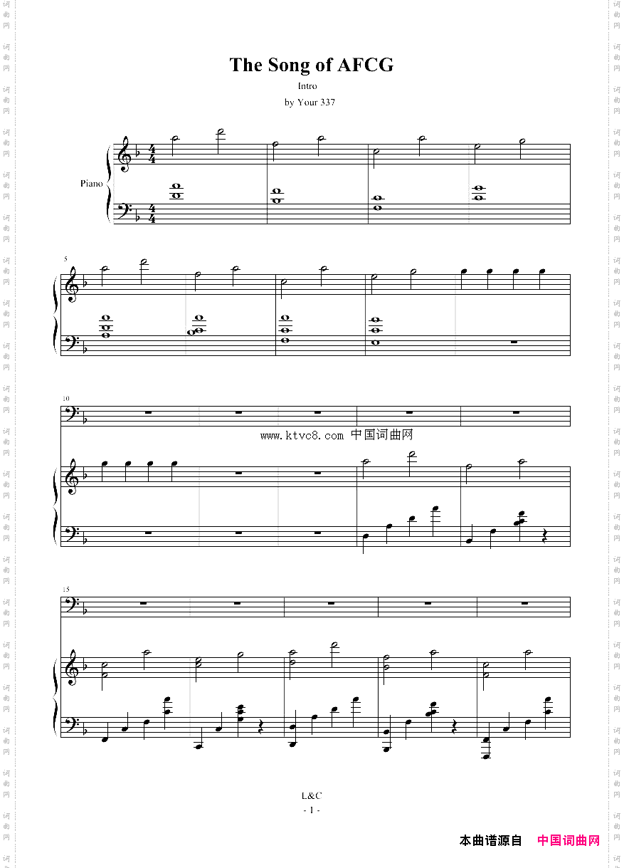 TheSongofAFCGIntro_The Song of AFCGIntro