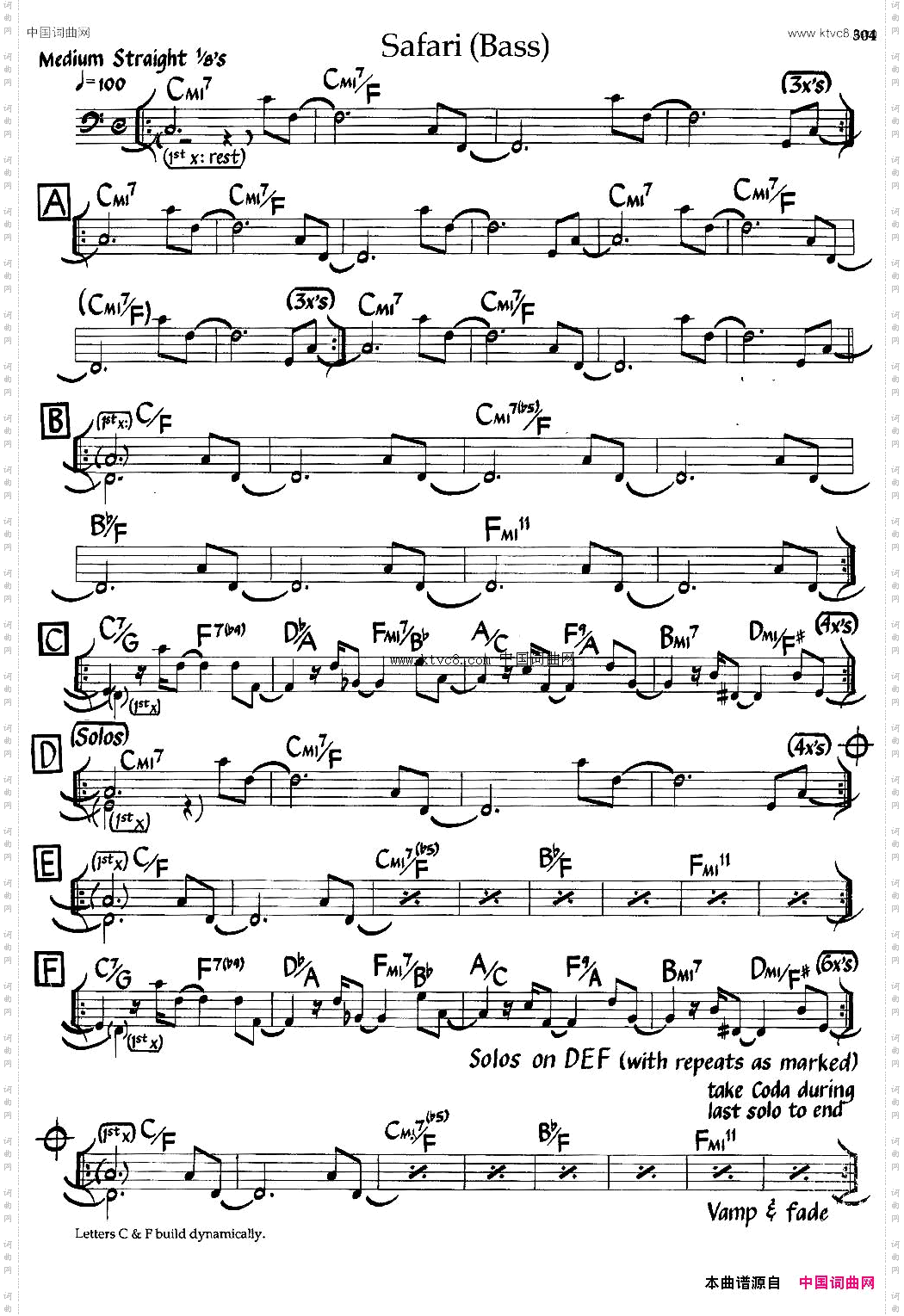 Safari爵士钢琴曲