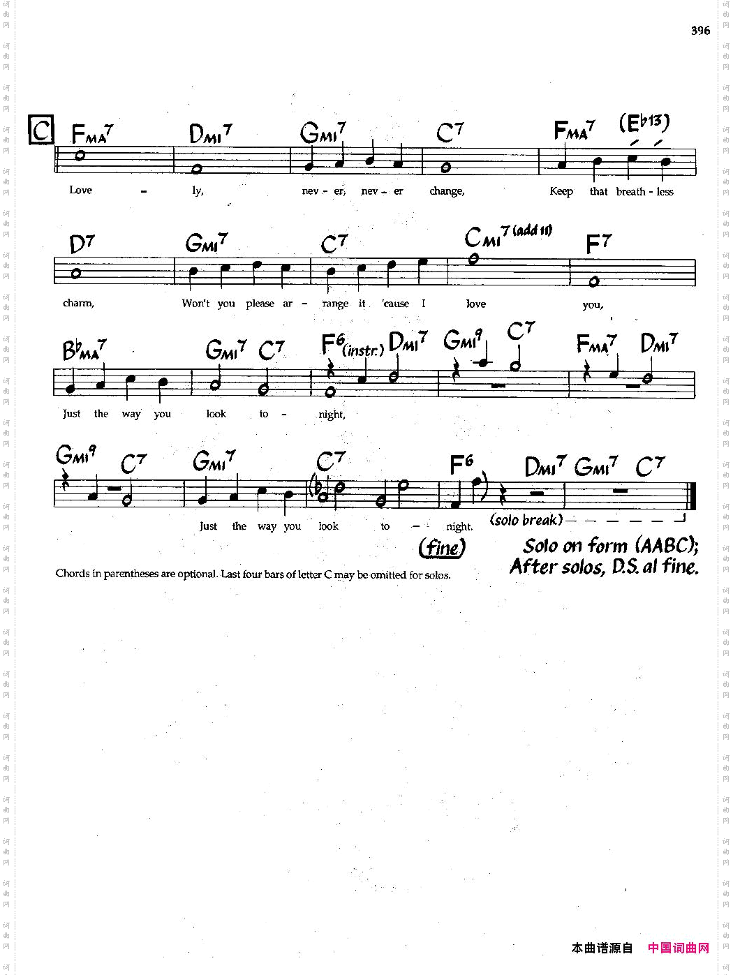 TheWayYouLookTonight爵士钢琴曲_The Way You Look Tonight爵士钢琴曲