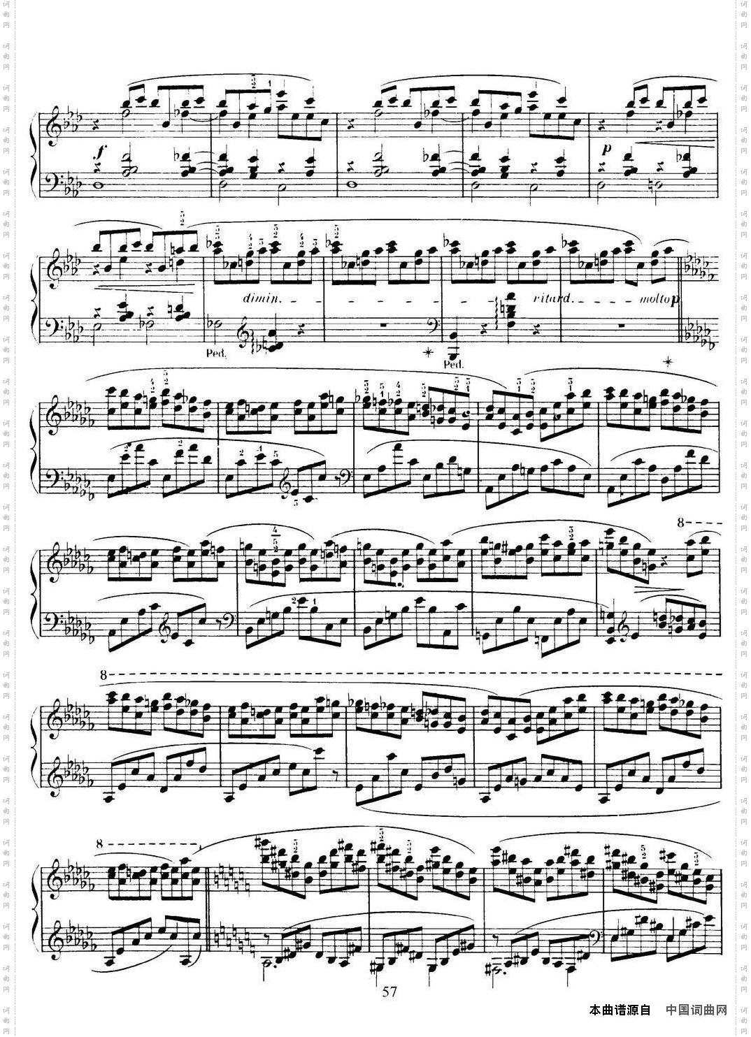 莫什科夫斯基十五首钢琴练习曲Op72第二部分共两部分