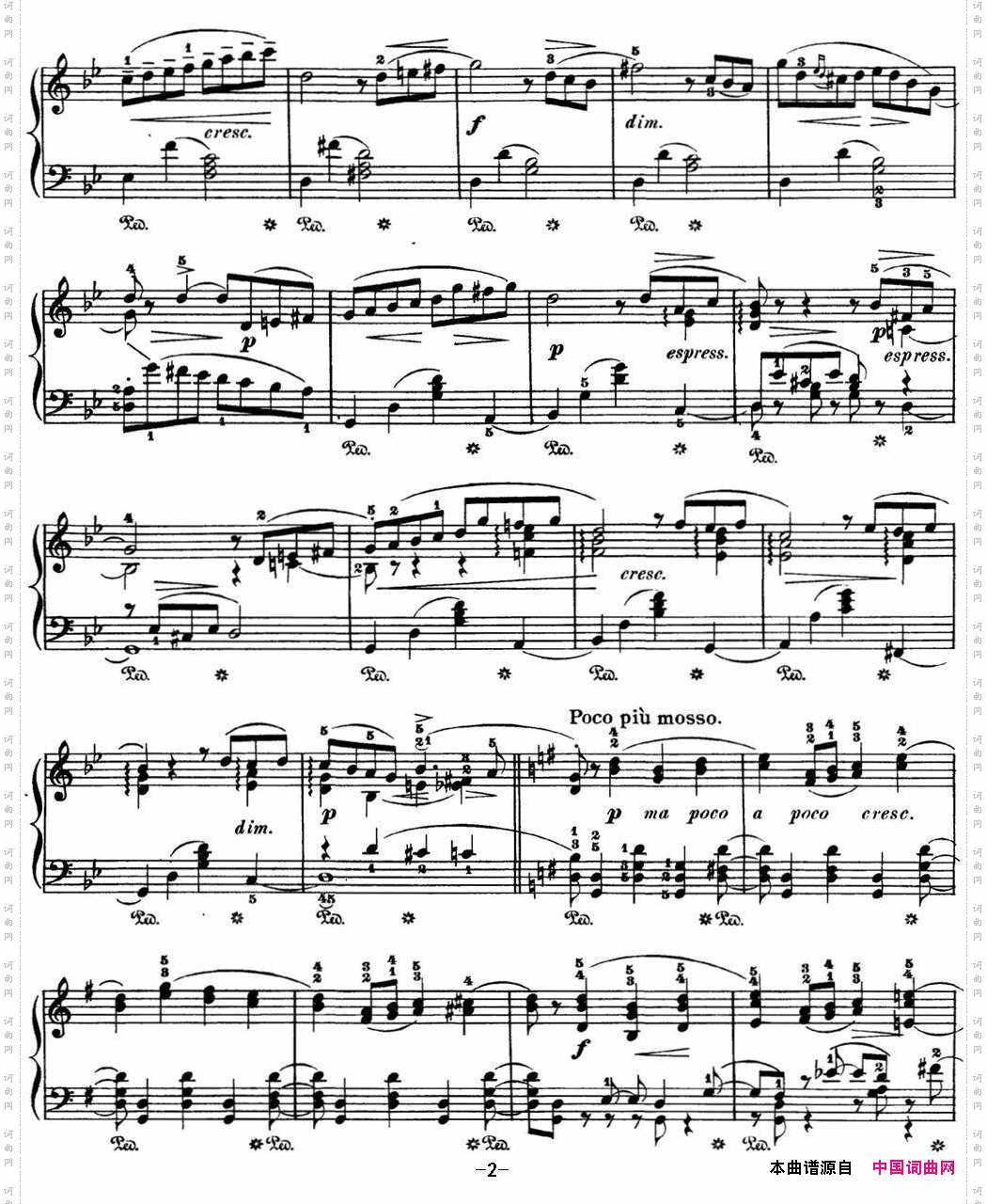 柴可夫斯基四季6月船歌g小调BarcarolleGminor