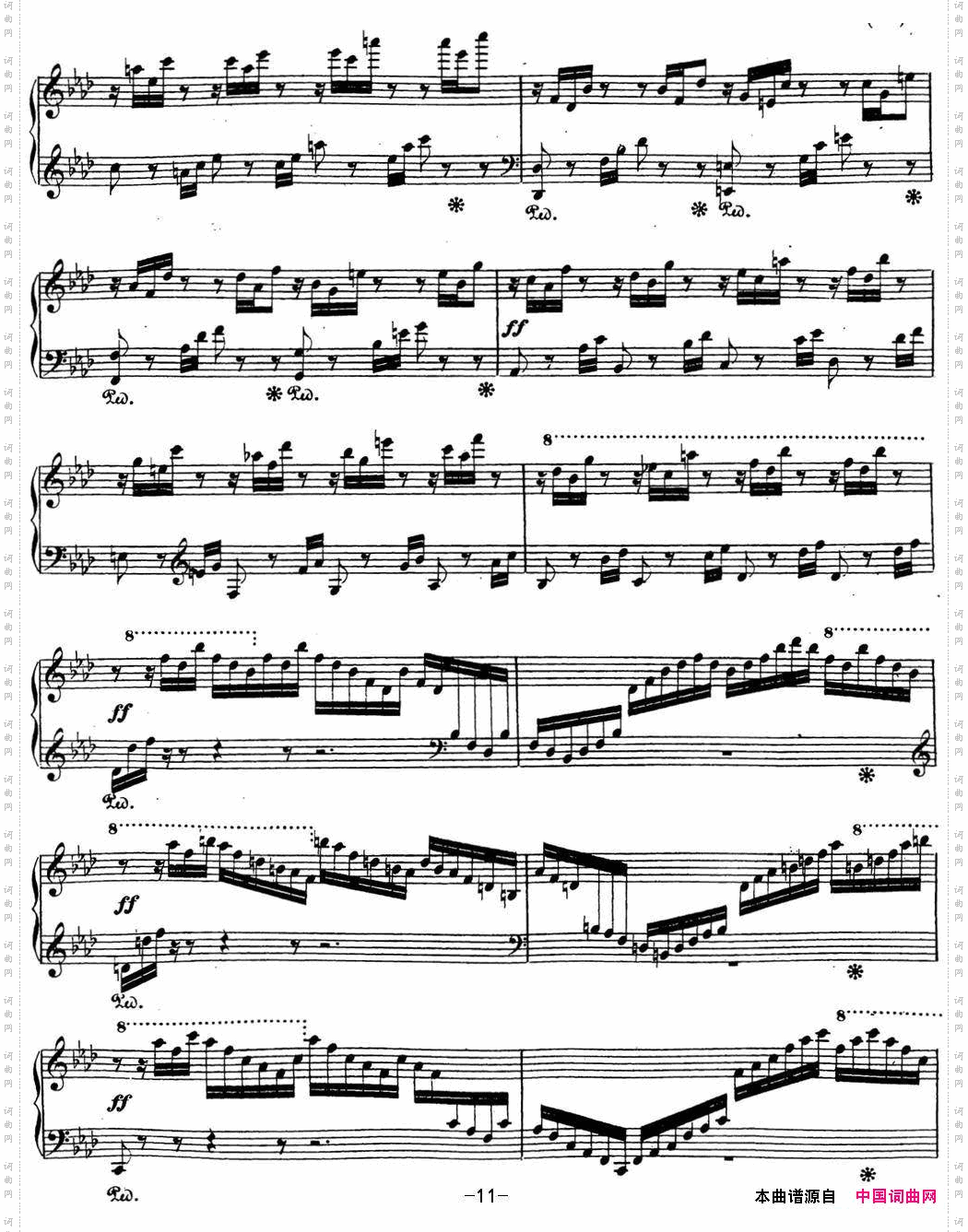 贝多芬钢琴奏鸣曲23热情f小调Op.57Fminor