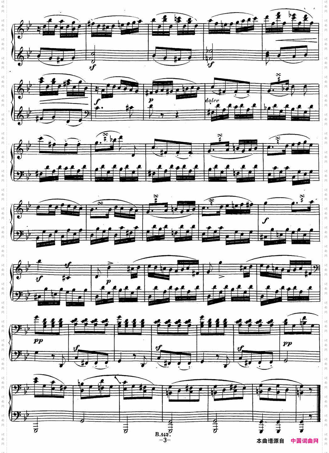 贝多芬钢琴奏鸣曲19g小调Op.49No.1Gminor