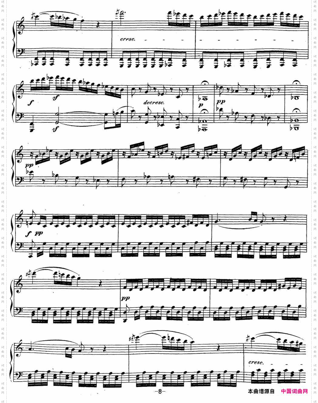 贝多芬钢琴奏鸣曲21黎明华尔斯坦C大调Op.53Cmajor_贝多芬钢琴奏鸣曲21 黎明华尔斯坦 C大调 Op.53 C major