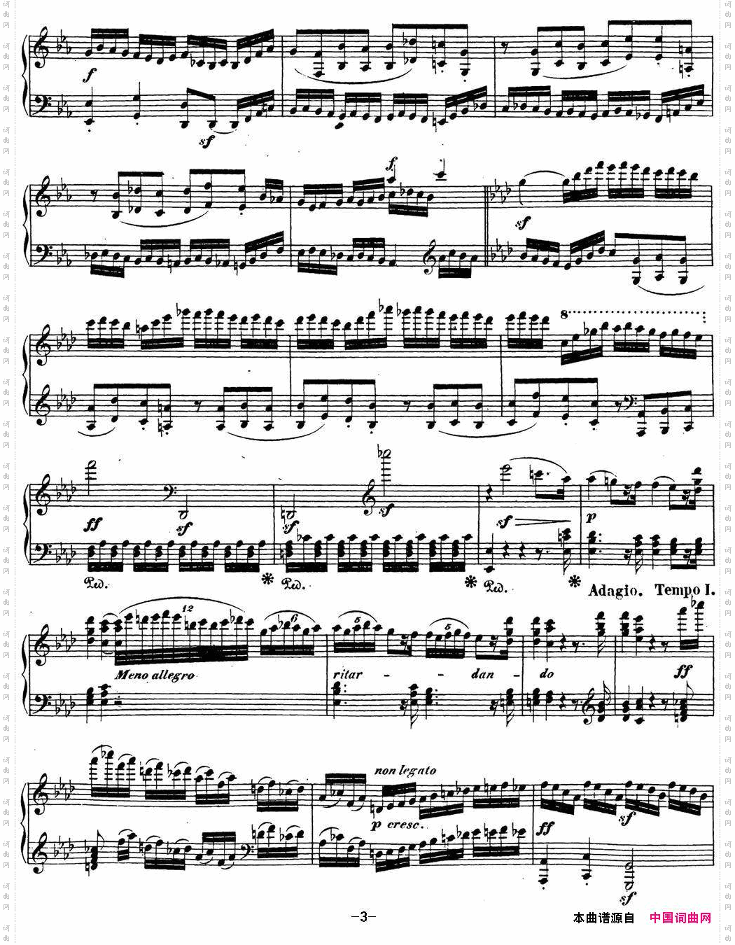 贝多芬钢琴奏鸣曲32c小调Op.111Cminor