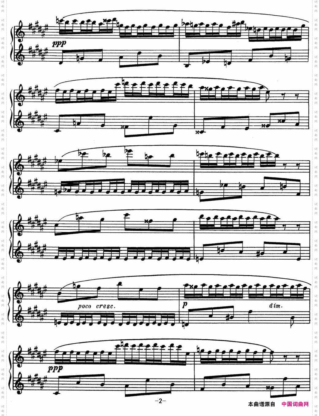 斯克里亚宾钢琴练习曲Op.42No.3AlexanderScriabinEtudes