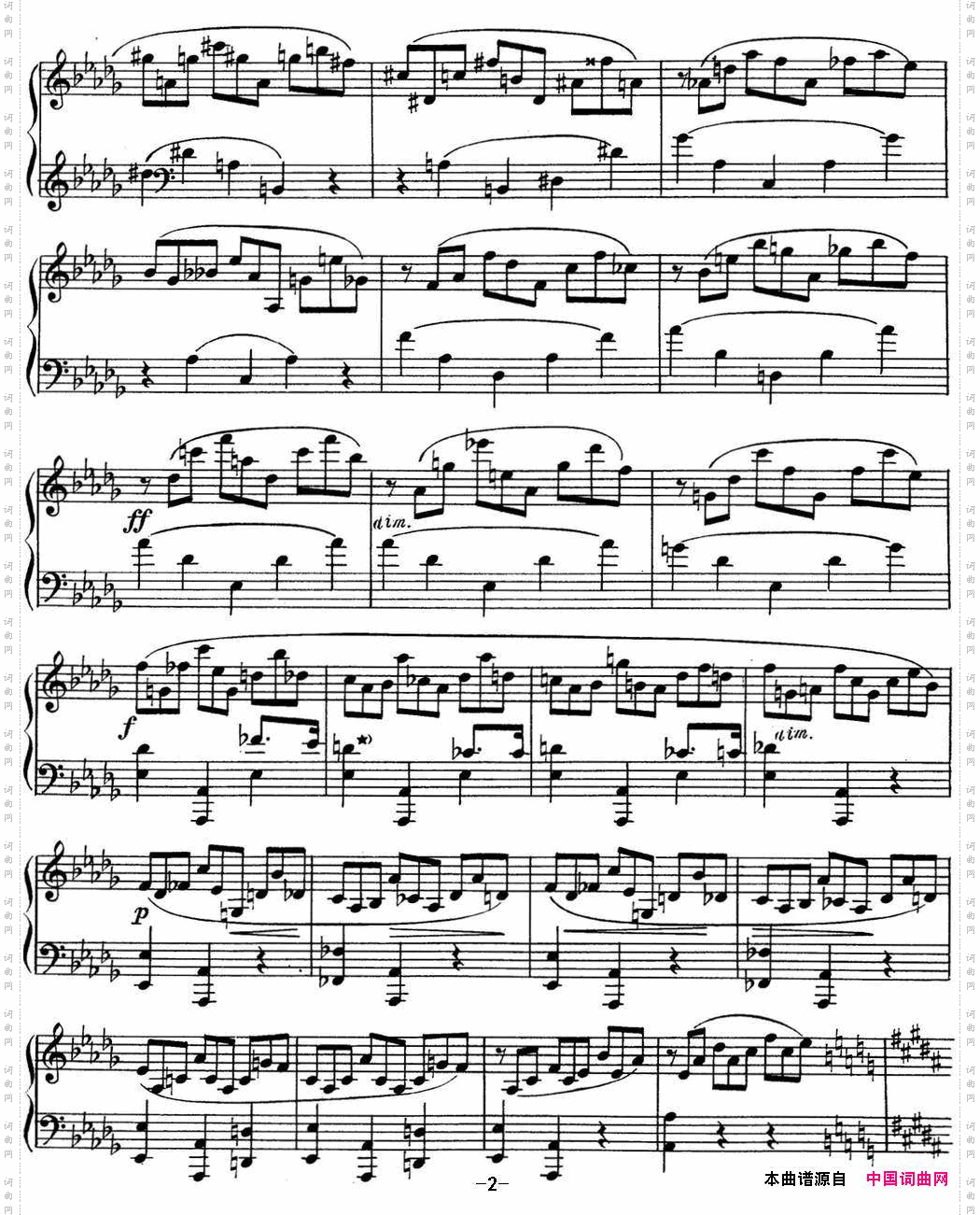 斯克里亚宾钢琴练习曲Op.42No.1AlexanderScriabinEtudes