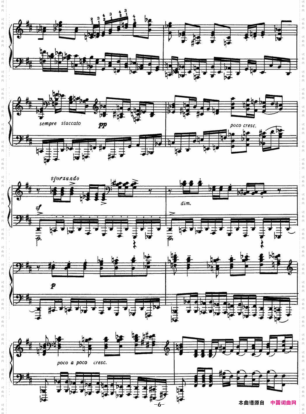 拉赫玛尼诺夫音画练习曲17或18EtudestableauxOp.39No.9