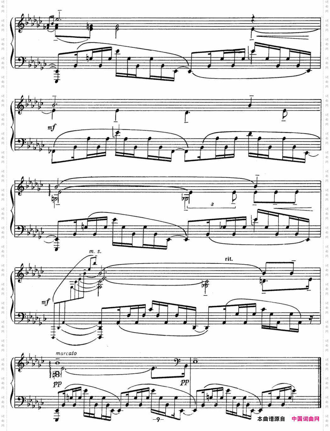 拉赫玛尼诺夫音画练习曲13或14EtudestableauxOp.39No.5
