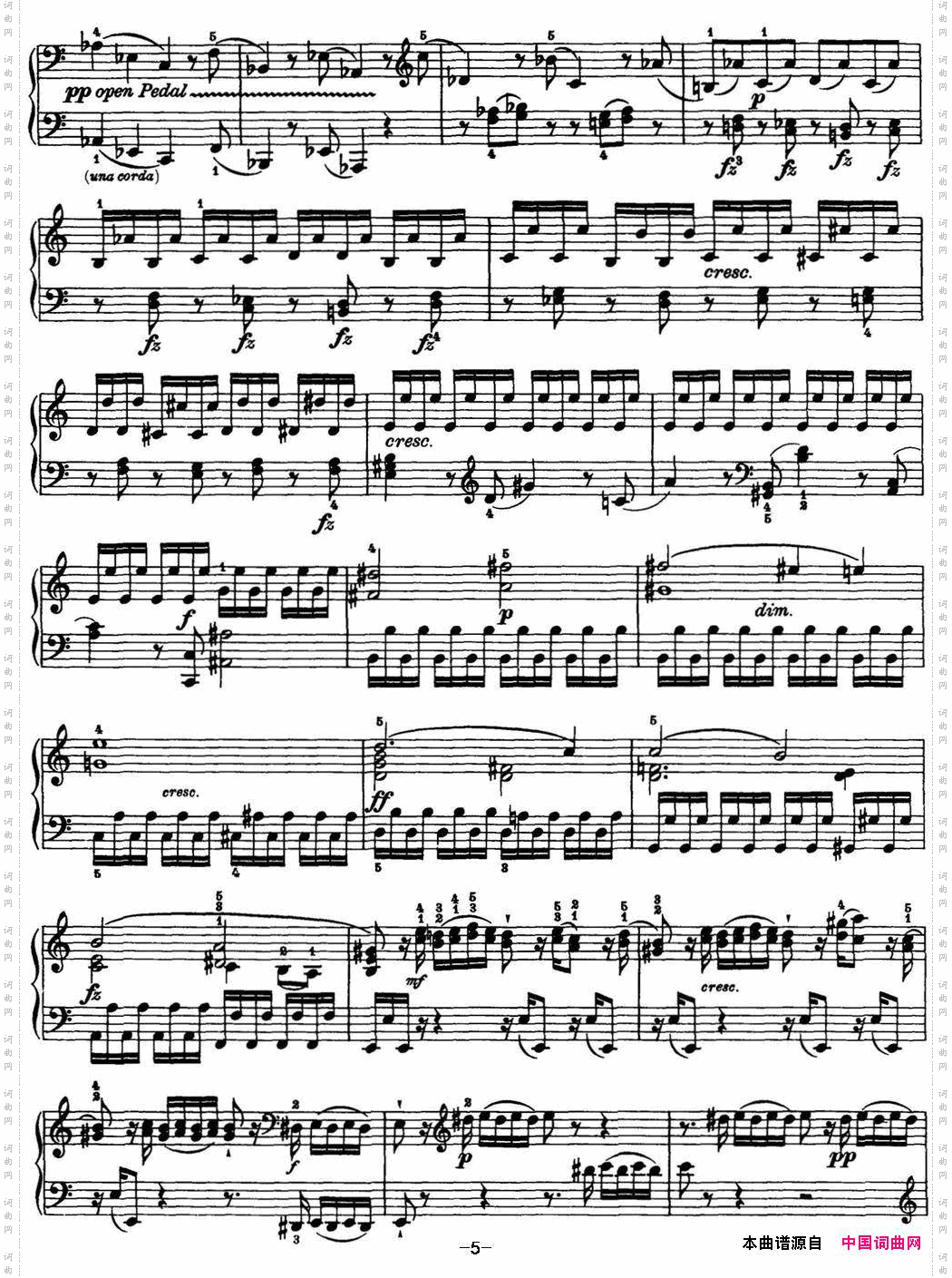 海顿钢琴奏鸣曲HobXVI50inCmajor