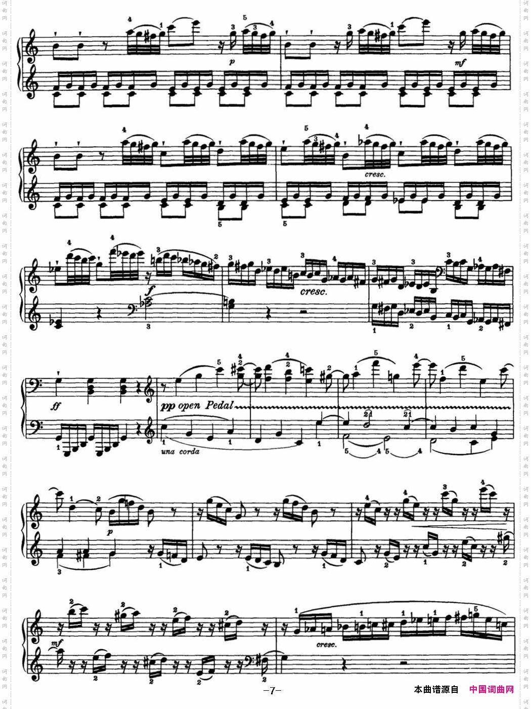 海顿钢琴奏鸣曲HobXVI50inCmajor