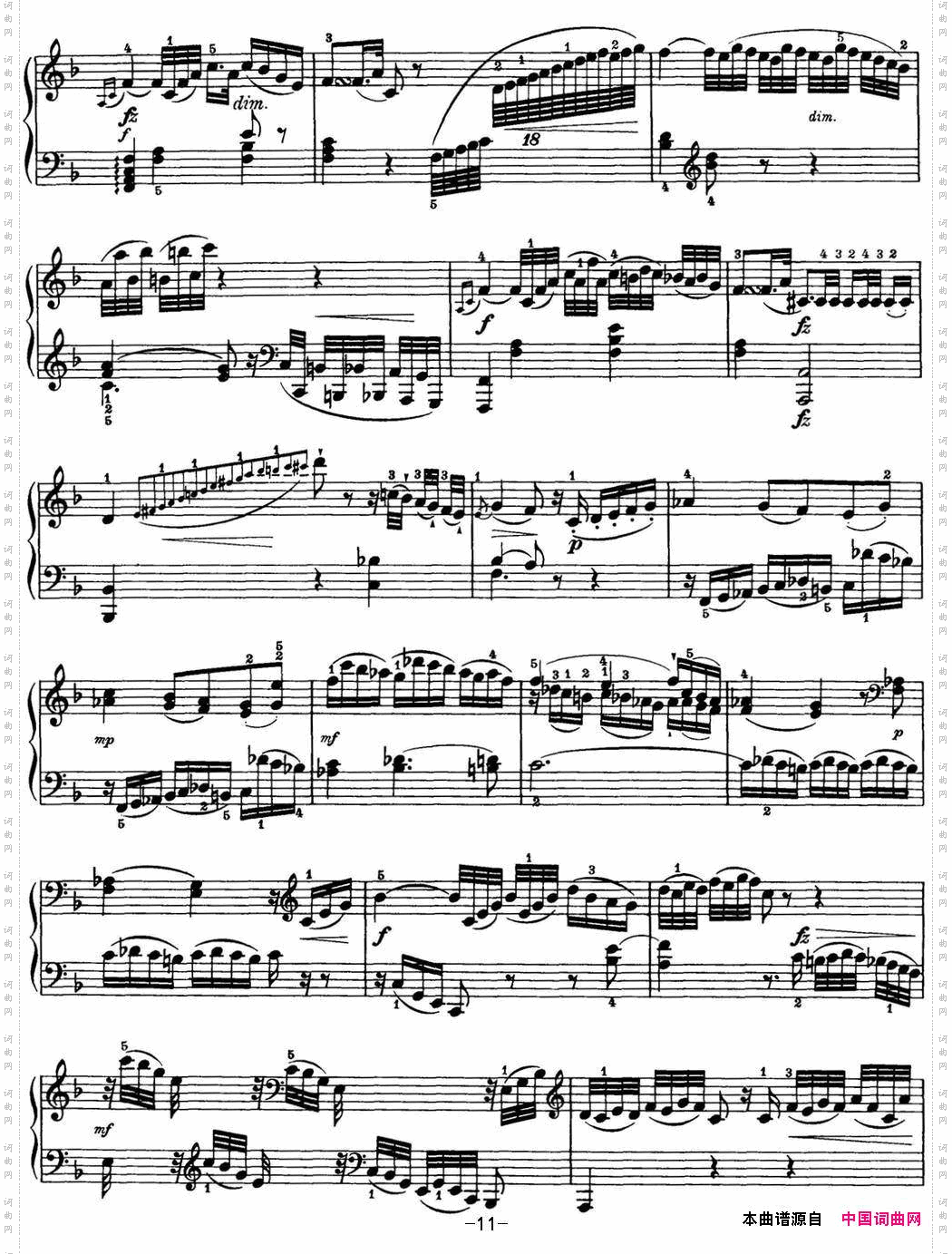 海顿钢琴奏鸣曲HobXVI50inCmajor