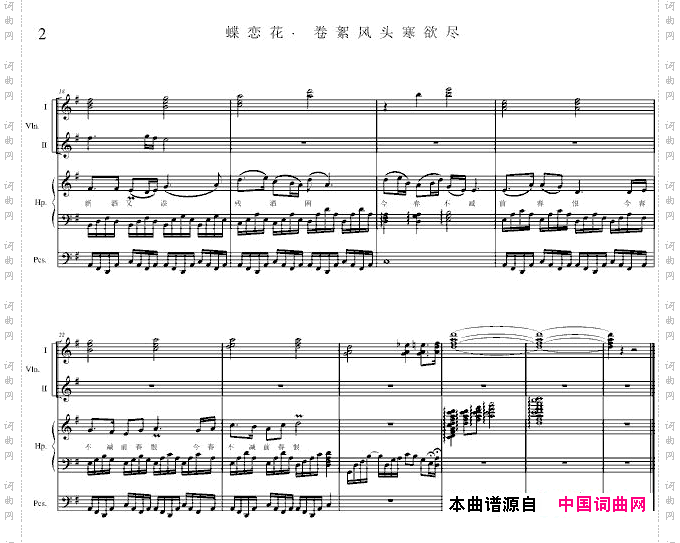蝶恋花·卷絮风头寒欲尽