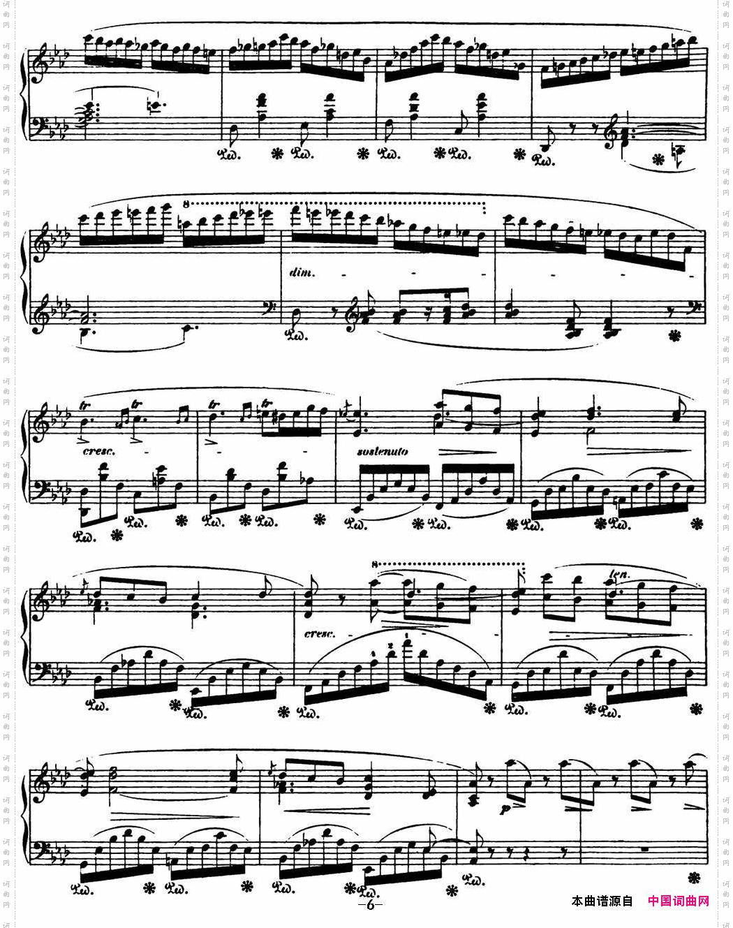 肖邦叙事曲3降A大调ChopinBalladeNo.3Op.47