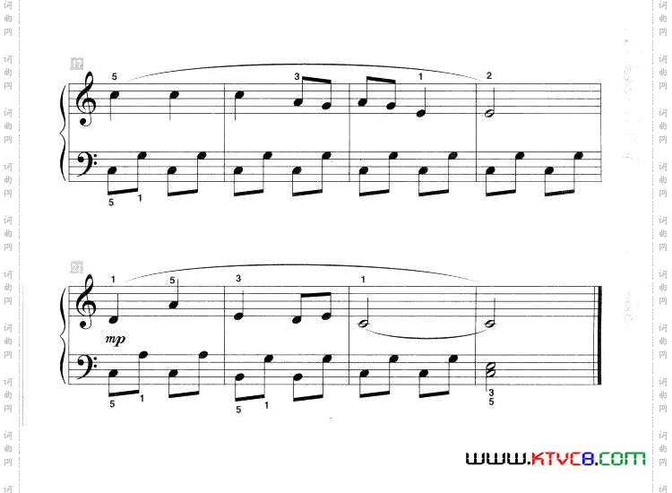 波斯市场儿童古典钢琴小品