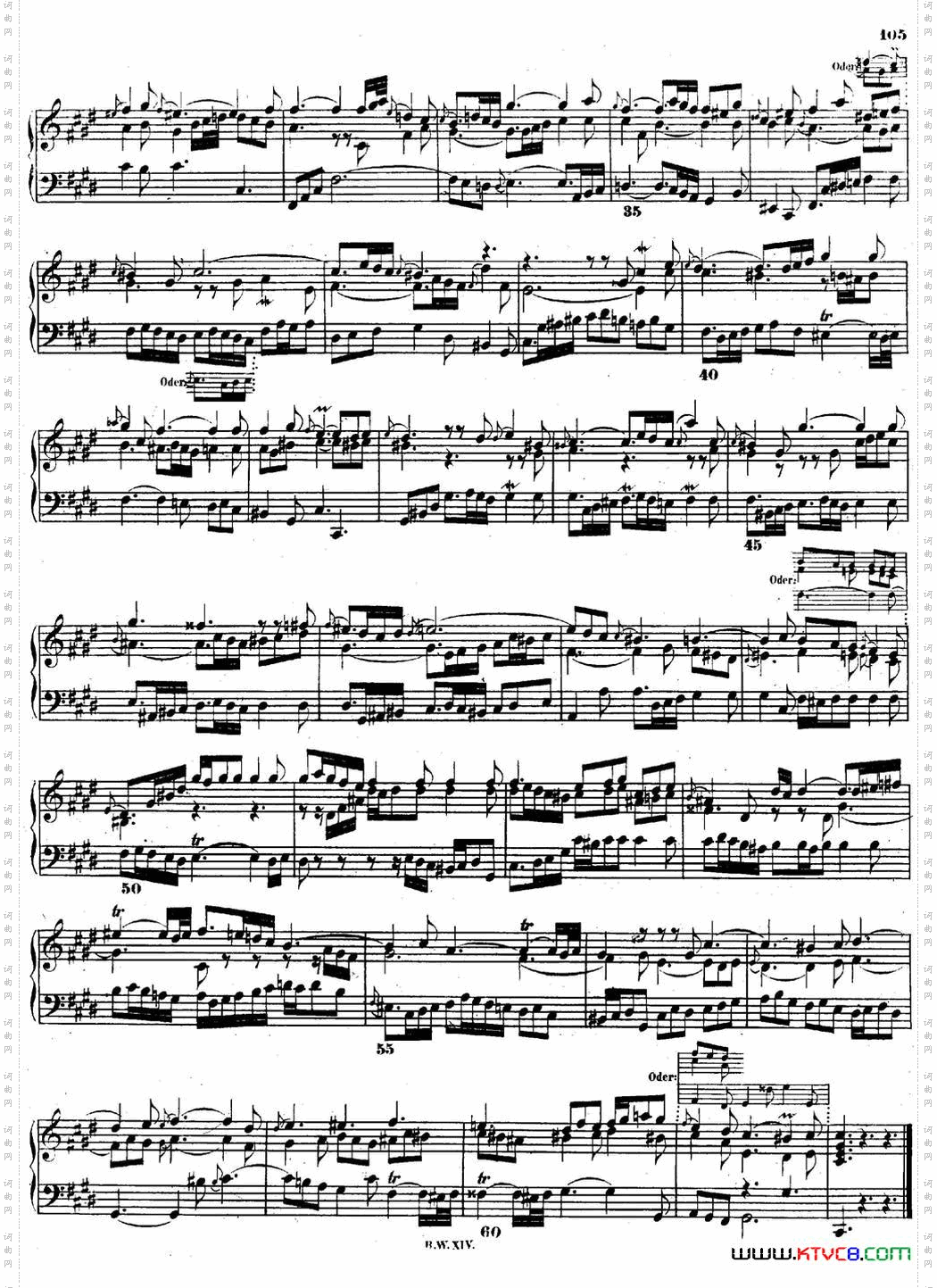 巴赫《平均律钢琴曲集·第二卷》之前奏曲NO.4