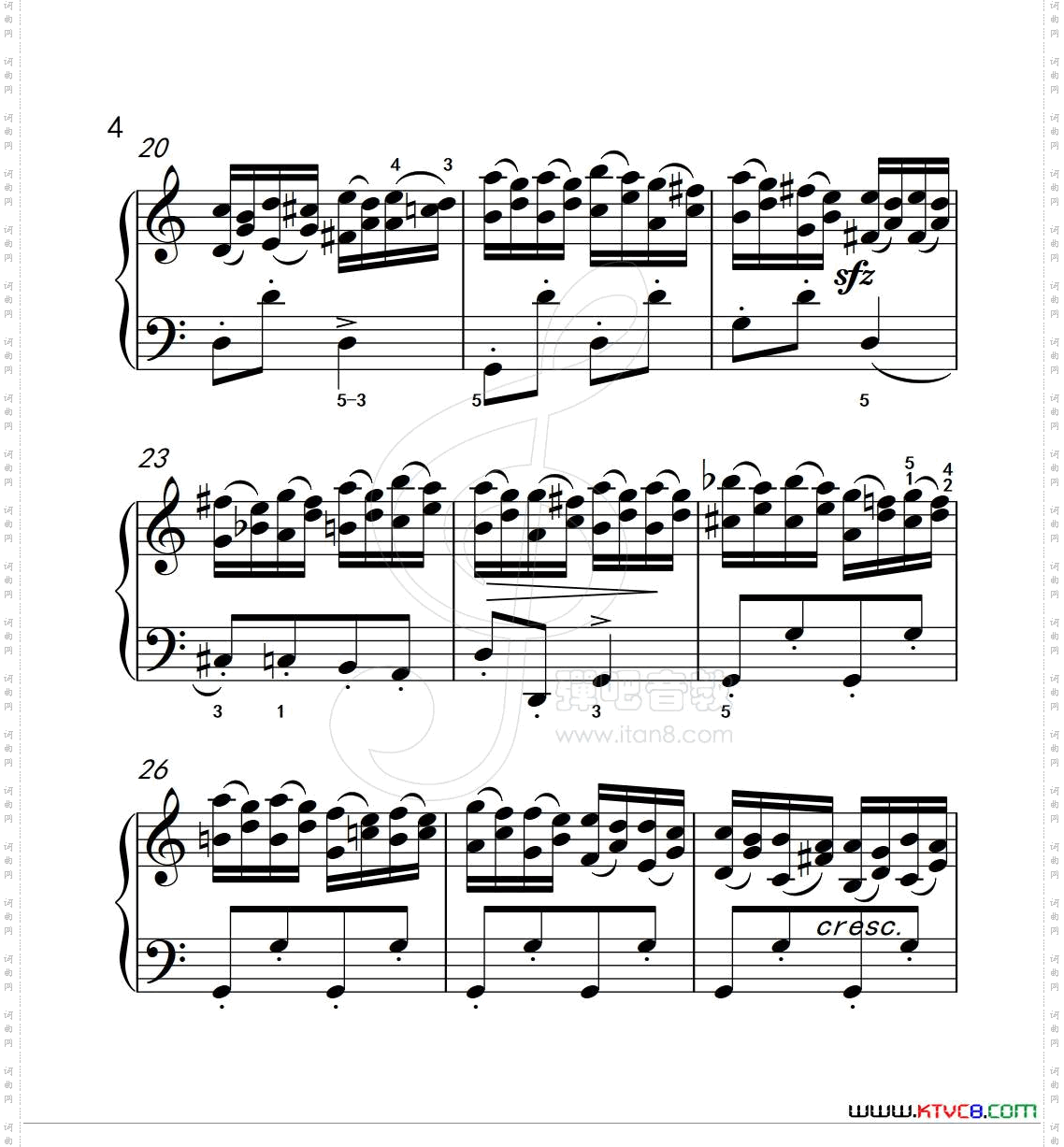 练习曲26克拉莫钢琴练习曲60首_练习曲 26克拉莫钢琴练习曲60首