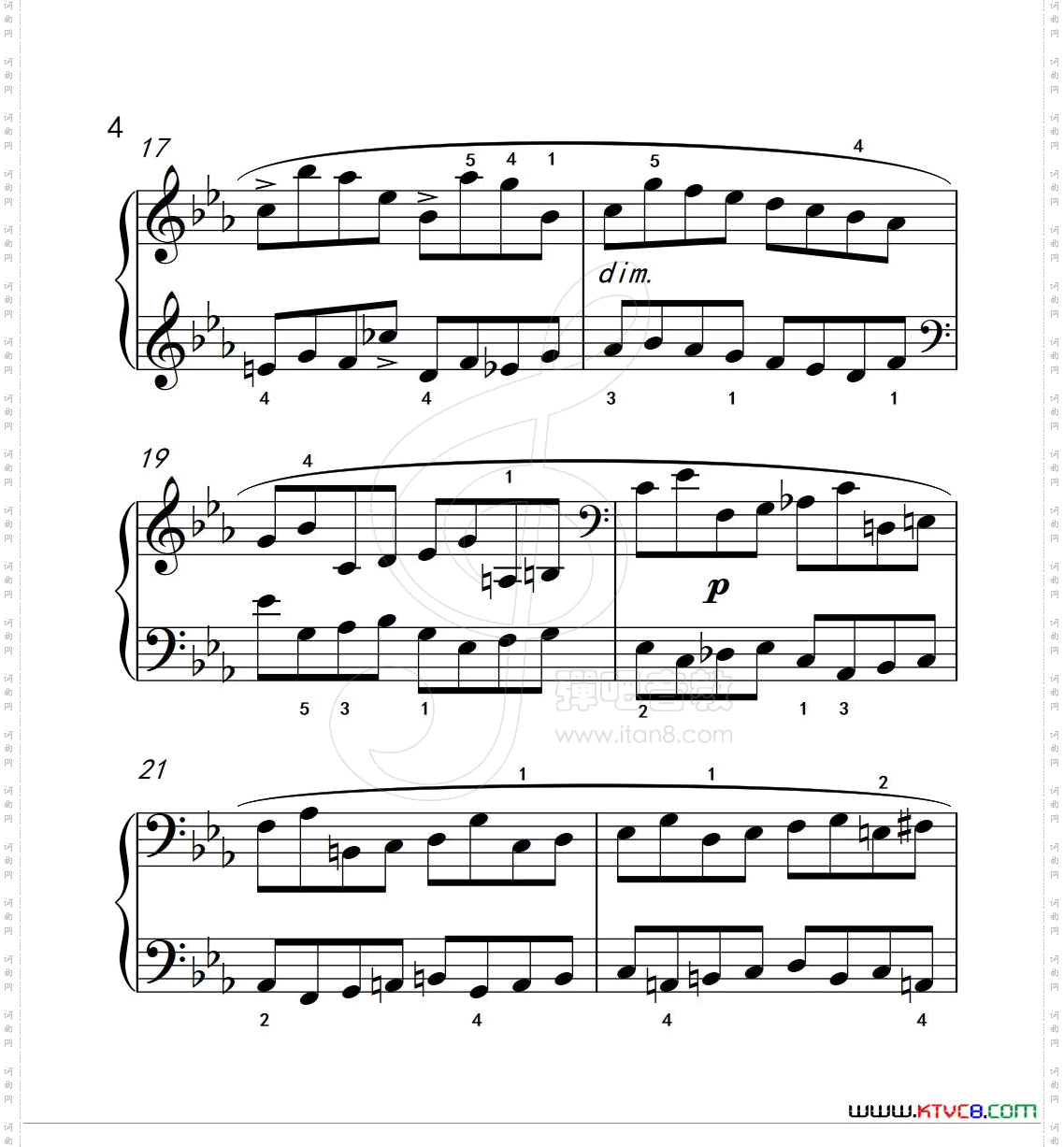 练习曲27克拉莫钢琴练习曲60首_练习曲 27克拉莫钢琴练习曲60首