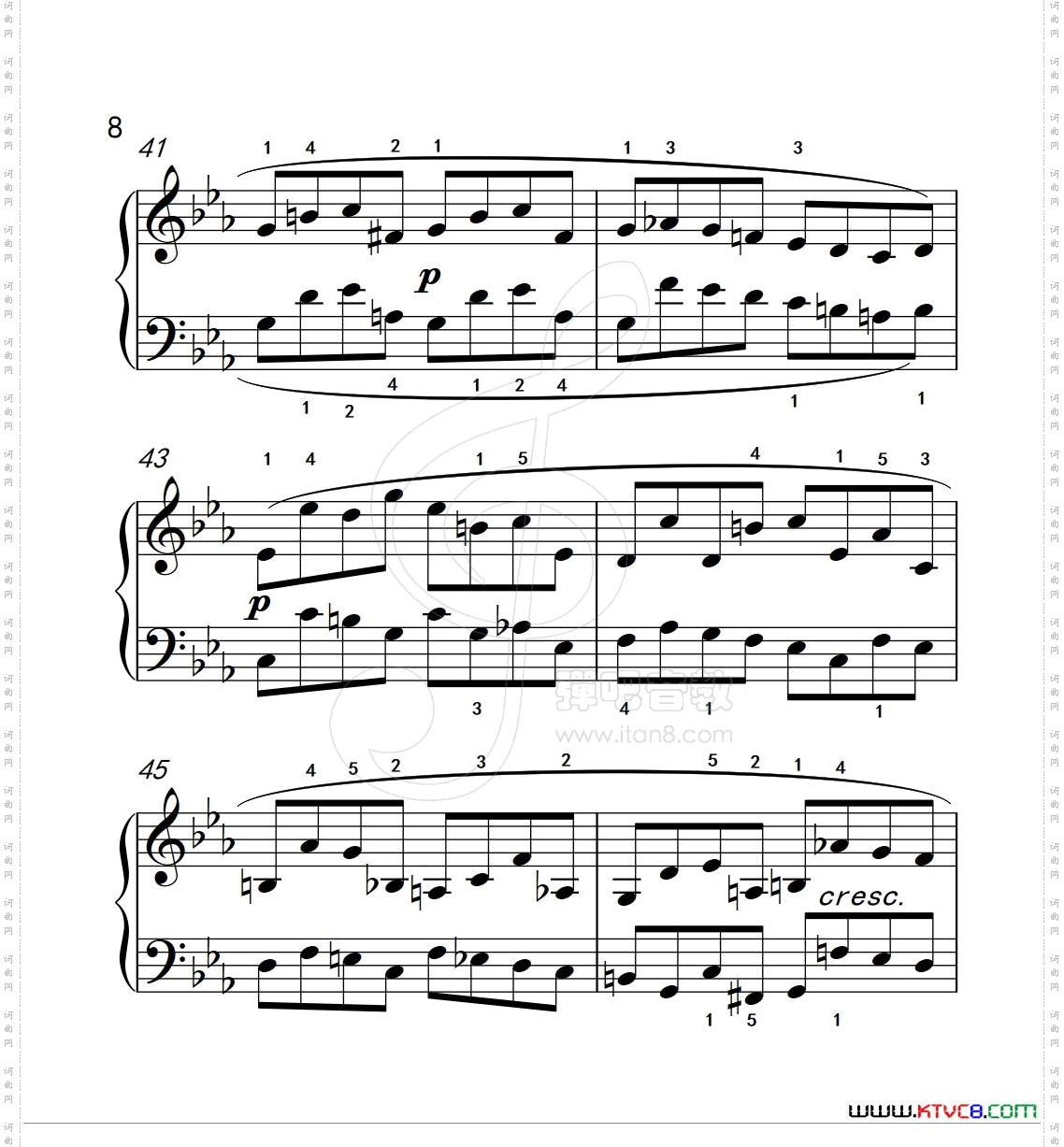练习曲27克拉莫钢琴练习曲60首_练习曲 27克拉莫钢琴练习曲60首