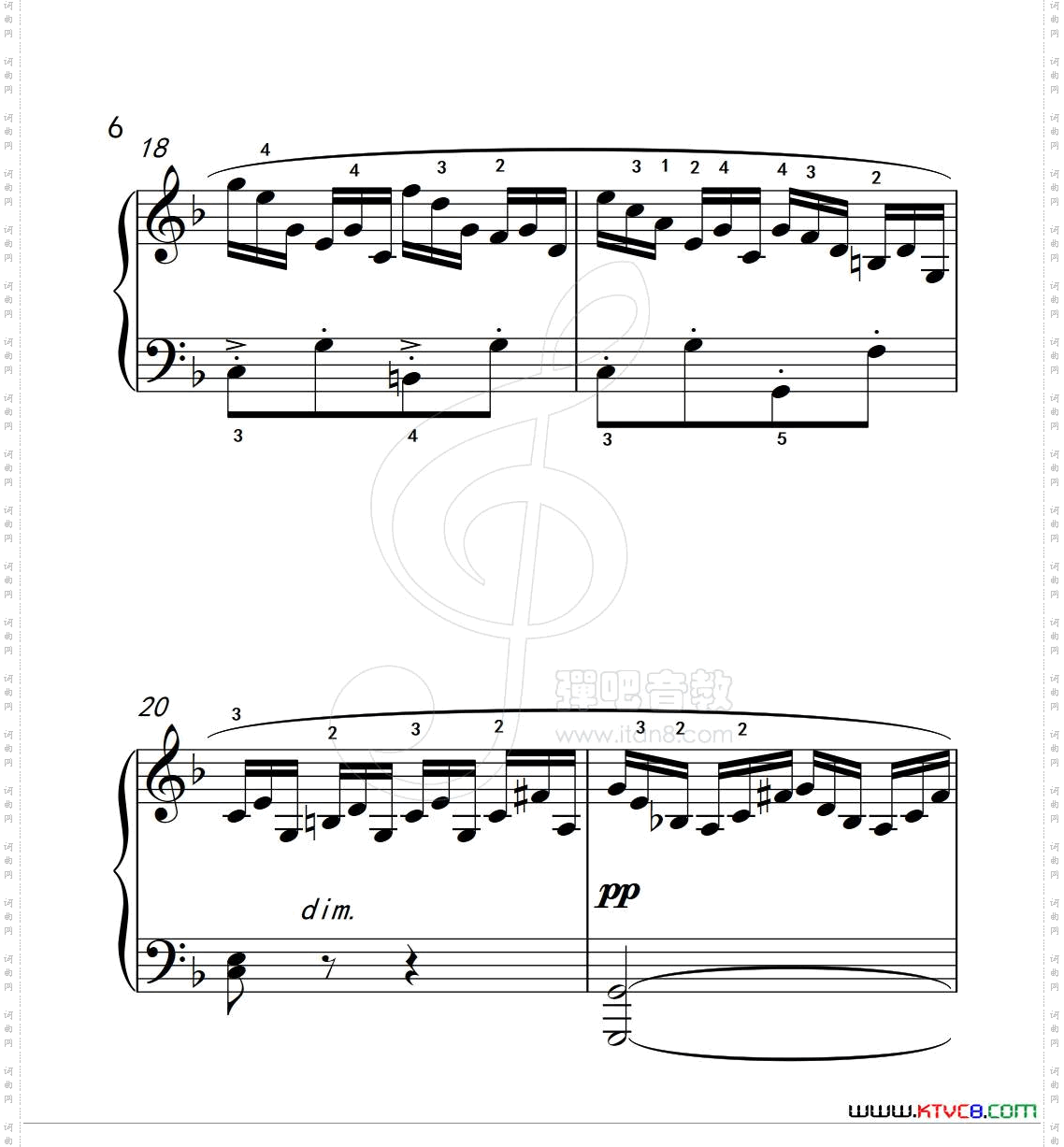 练习曲18克拉莫钢琴练习曲60首_练习曲 18克拉莫钢琴练习曲60首