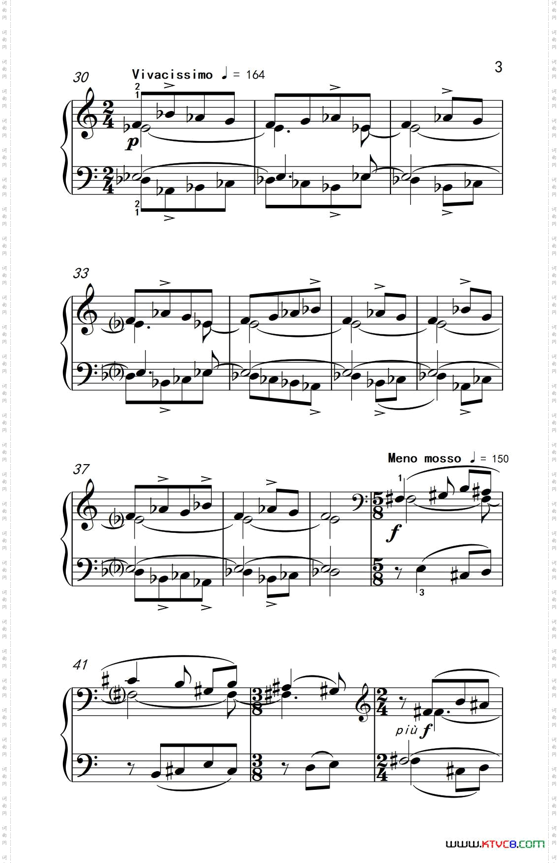 主题和倒影_巴托克 小宇宙 钢琴教程 6