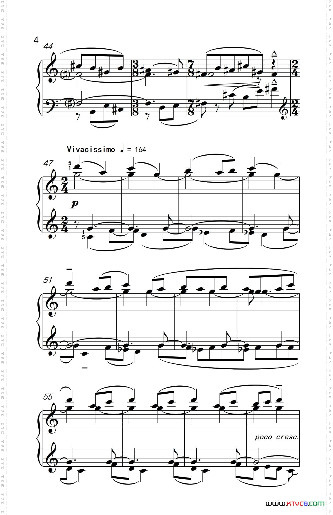 主题和倒影_巴托克 小宇宙 钢琴教程 6