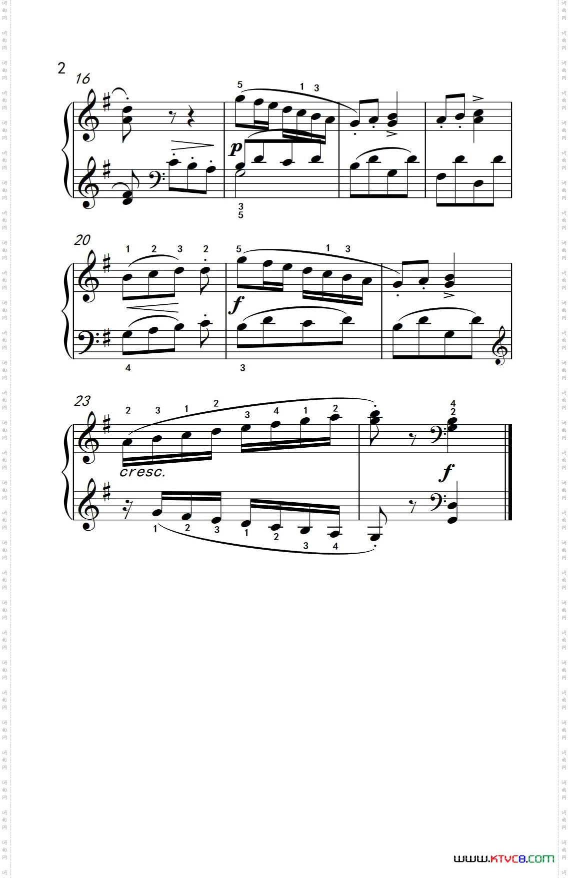 练习曲音阶的学习约翰·汤普森成人钢琴教程第二册_练习曲 音阶的学习约翰·汤普森 成人钢琴教程 第二册
