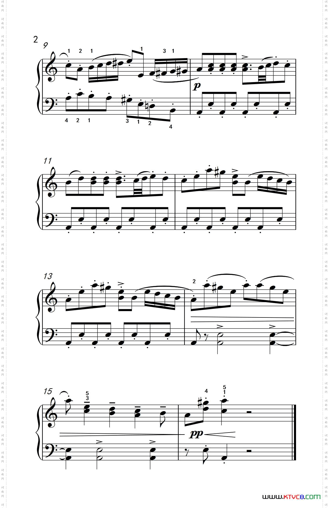 小天鹅舞曲老年大学钢琴教程2_小天鹅舞曲老年大学 钢琴教程 2